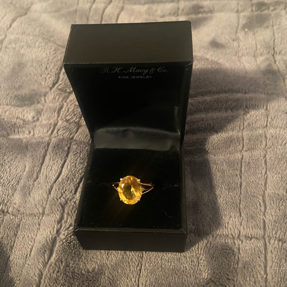 Citrine Ring